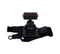 MENDUNER Action Camera Wrist Holder, Leggero Cinturino Regolabile | Fodera antiscivolo, Testa a sfera universale, Compatibile con DJI Insta360, Perfetto per lo sci, Funzionamento a mani libere