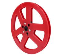 MENDUNER ASSE a Vuoto Compatibile con 7 Pollici - Migliore Resistenza Registrazione Analogica Liscia, Perfetta (Rosso)