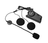 MENDUNER Auricolare Bluetooth per Moto Cancellazione del Rumore IPX5 18H | Interfono nel Casco, Struttura ABS e PEN, Comunicazione Bidirezionale con il Ciclista, Portata di 15 M, Utilizzo Sul