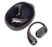 MENDUNER Auricolari per Traduzione Wireless |Auricolari Bluetooth 5.4 per Traduttore di Lingue DualMic TwoWay 144 Lingue Precisione del 97% 4 modalità per Viaggi d'affari (BLACK)