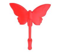 MENDUNER Bacchetta per Carte di Credito per Bambini con Slot Nascosto | Supporto Leggero per Tocco e Pagamento, Bacchetta Ergonomica in PLA per Pagamenti Senza Contatto (rosso)