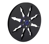 MENDUNER Bobina di Registrazione Dal Design Classico da 1/4 di Pollice, Materiale Leggero in Lega di Alluminio per Professionisti della Registrazione e del Mixaggio (BLACK)