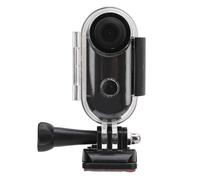 MENDUNER Camera da Azione da Collare per Animali Domestici 4K, con Cordino, Angolo Largo 120 Gradi, Controllo delle App, Custodia per il Monte del Casco Incluso, Fotocamera Indossabile,