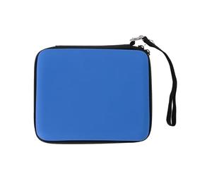 MENDUNER Case di Trasporto della Console di Gioco Portatile, per la Carta di Gioco Console 2DS e Altri Accessori, Bocchetta per Giocatori di retrò retrò Protettivo (BLUE)