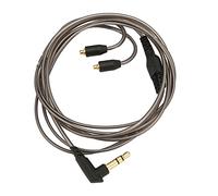 MENDUNER Cavo di Ricambio per Auricolari da MMCX a 3,5 Mm, Cavo a Gomito per Cuffie HiFi in Rame Stagnato, Intrecciato per la Riduzione del Rumore da 3,9 Piedi per SE215 SE425,