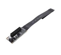 MENDUNER Cavo Prolunga PCIe 4.0 X4 a M.2 M Key, Trasferimento Dati Ad Alta velocità 64 Gbps con Indicatore LED, Conversione Slot .2 in PCIe X4, Compatibile con SSD NVMe, GPU, Schede di