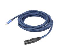 MENDUNER Cavo Resistente da 3,5 Mm a XLR 22 AWG OFC Qualità HiFi per Scheda Fotocamera Compatibile con Microfono Portatile Samson Q7, Plug and Play