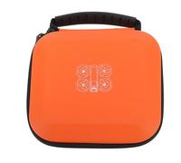 MENDUNER Custodia da Trasporto Neo Drone, Borsa da Viaggio Rigida con Tasca Superiore in Rete per Batterie e Accessori, Materiale PU Impermeabile (ORANGE)
