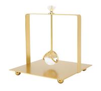 MENDUNER Elegante Supporto Tovagliolo per Tavolo, Impensatore di Tovaglioli Piatti a Sfera di Vetro Unica, Supporto per Cocktail di Cocktail (GOLD)