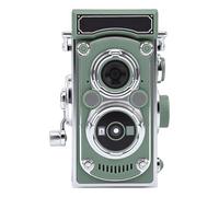 MENDUNER Fotocamera Digitale Vintage, Fotocamera retrò da 24 MP 2,7 K con Funzionamento Manuale Tramite Joystick Doppia HD, Schermo LCD da 1,54 Pollici, con Messa a Fuoco (GREEN)