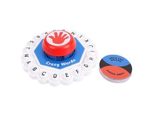 MENDUNER Gioco di Alfabeto Interattivo Dal Ritmo Veloce per Feste, Gioco di Parole Facile da Imparare con 24 Lettere, Adatto a Tutte le Generazioni, Design Compatto e Portatile