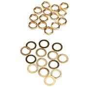 MENDUNER Kit Rondelle per Dadi M9 per Basso Elettrico, Elementi di Fissaggio Lisci per Collegamento a Spina, Ideali per Progetti di Chitarra Fai da Te, Set di 14 Dadi e Rondelle per gli Amanti della