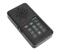 MENDUNER Lettore Audio Biblico Elettronico con Ricarica Solare, Dispositivo Audio Religioso Compatto con Auricolari per L'ascolto Quotidiano (KJV italiano con musica di sottofondo leggero)