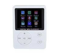 MENDUNER Lettore Musicale MP3 MP4 con Schermo a Colori | Radio FM Portatile e Lettore di E-book con Supporto per Schede TF da 32 GB (WHITE)