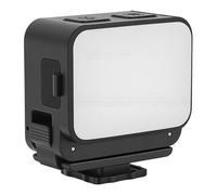 MENDUNER Luce Video LED, 20 Lampadine LED con 3 Temperature Colore 3000K 4440K 8700K, luminosità 150Lx, 4 Livelli di luminosità, Impermeabile IPX4, Batteria Integrata da 600 MAh, Supporto