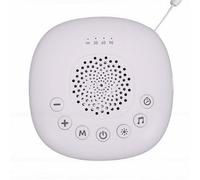 MENDUNER Macchina Sonora a Rumore Bianco per Neonati Adulti, Rilassamento del Sonno, Macchine per Dormire con Luce Notturna con Luce Notturna a Colori 20 Suoni 3 Timer per Asilo Nido
