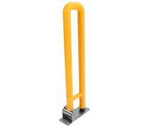MENDUNER Maniglie di Supporto Pieghevoli per Bagno | Maniglione WC Antiscivolo per Anziani Disabili Incinti (YELLOW)
