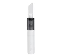 MENDUNER Mini Aspirapolvere Portatile Senza Fili per macinacaffè, Detergente per Polvere di caffè con Spazzola Morbida Ricaricabile, Aspirapolvere Portatile per Fondi di caffè per Tastiera da (WHITE)