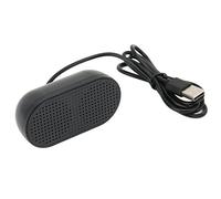 MENDUNER Mini in Due Altoparlanti USB con 3D 3D, Plug e Riproduzione di Altoparlanti per Laptop USB, Materiale ABS Durevole, per i Film