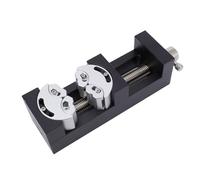 MENDUNER Mini Morsa da Banco con Chiave a Cricchetto a Sgancio Rapido, Morsa da Tavolo per Usi Generali per Artigianato, Creazione di Gioielli, Modellazione e Riparazioni, Alluminio di