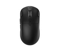 MENDUNER Mouse da Gioco Wireless Leggero, Mouse Ergonomico Ricaricabile Tripla modalità 2,4 GHz BT Cablato con Batteria da 500 MAh 6 Livelli DPI Regolabili 10 Pulsanti, for PC Portatile (BLACK)