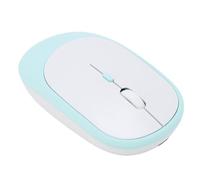 MENDUNER Mouse Wireless Bluetooth 2.4G Doppia modalità Ricaricabile, Mouse Portatile Sottile e Silenzioso con Ricevitore USB, Laptop Regolabile a 3 DPI per PC Notebook Mac (GREEN)