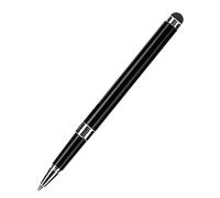 MENDUNER Penna Touch Screen, Stilo per 5S 6 6S 7 8 X e Tablet, Penna Capacitiva a Punta Fine con a Sfera Retrattile e Guscio in Metallo per Disegni e Scritture (BLACK)