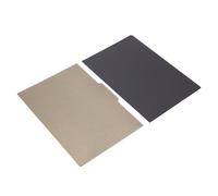 MENDUNER Piastra di Costruzione PEI Magnetica su Due Lati con Effetti Opachi e Lucidi Per Snapmaker J1S - 330x225 Mm - Rimozione Uniforme del Modello Foglio PEI Testurizzato