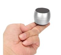 MENDUNER Piccoli Altoparlanti Bluetooth, Altoparlanti Wireless, Grande Volume di Grandi Dimensioni, IP67 Impermeabile, Altoparlante per Doccia, Camera, Bici, Auto, per Uomini, Donne (SILVER)