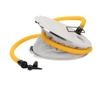 MENDUNER Pompa Ad Aria a Pedale per Valvole Halkey Roberts, Pompa Manuale di Gonfiaggio per Gommoni, Kayak, Salvagente, Materasso Ad Aria, Gonfiaggio e Sgonfiaggio a Doppia Azione con Tubo da 5 Piedi