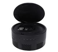 MENDUNER Proiettore DVD Portatile con Lettore Integrato e Audio Stereo, Dispositivo di Proiezione 1080P per Piccoli Soggiorni e Serate Tranquille di Cinema (Spina europea)