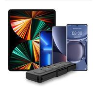 MENDUNER Pulsante Media Bluetooth Remoto Control, Bluetooth Media Remote Controller per Cinghia da Polso per Motociclisti per Auto, Pulsante di Controllo delle Cuffie Musicali Selfie