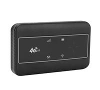 MENDUNER Router WiFi Portatile 4G LTE LTE, Ripetitore Mobile Internet WiFi, Compatibile con Tutti i Paesi Europei, Universal Device Suppor Router Home Business Cruise (BLACK)