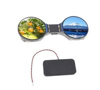 MENDUNER Scheda di Sviluppo LCD ESP32 S3 Double Eye, Doppi Display Rotondi da 1,28 Pollici, WiFi Bluetooth 5, MCU Dual Core da 240 MHz, Modulo Display Vocale AI e SPI