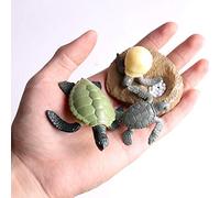 MENDUNER Set di Giocattoli Modello Animale Realistico, Strumento di Apprendimento Educativo per L'osservazione e L'esplorazione, per la Narrazione di Storie e attività di Gioco di Ruolo (GREEN)