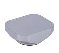 MENDUNER Set Paraluce e Cappuccio Quadrati in Metallo Design con Filettatura a Vite da 37 Mm Paralume Protettivo per Paraluce in Lega di Alluminio Argento con Allineamento Automatico