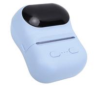 MENDUNER Stampante per Etichette Portatile con App, Stampante Termica Tascabile per Etichette di Abbigliamento, Gioielli, Codici a Barre Bluetooth Wireless, 57x50 Mm, Batteria da 1100 MAh (BLUE)