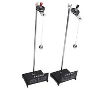 MENDUNER Strumento Dimostrativo con Sfera a Pendolo in Metallo di Alta qualità, Attrezzatura per Esperimenti di Fisica in 2 Pezzi con Oscillazione Unica per la Ricerca di Laboratorio