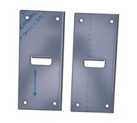 MENDUNER Supporto per Estensione Paletto Posta 4x4, Design Robusto in | Applicazione versatile, si adatta a vari stili di cassette postali, processo di assemblaggio rapido