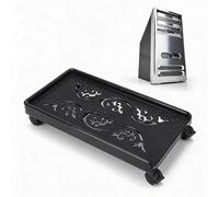 MENDUNER Supporto per PC Torre Modelo 1537, 460x245x80mm Grande Dimensione, Carico Massimo 30KG con 4 Ruote Girevoli con Serratura, Facile da Assemblare e Pulire, Multiuso per Attre