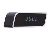 MENDUNER Telecamera di Sicurezza Interna Wireless Orologio 1080P WiFi Telecamera Nascosta con Grandangolo di 130°, Visione Notturna, Avvisi di Rilevamento del Movimento, Batteria da 3500