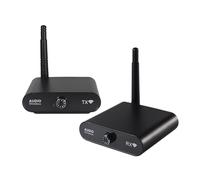 MENDUNER Trasmettitore Wireless 100M, Suono da Studio, Trasmissione Senza Perdita di Dati a 24 Bit 192 KHz, Algoritmo di Sincronizzazione, per Configurazione Professionale Home Theater