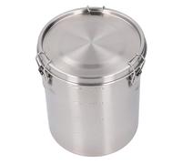 MENDUNER Un Contenitore Durevole per Inserto in Acciaio Inossidabile in Acciaio Inossidabile per Conservare gli Animali Domestici per Alimenti per Animali Domestici (2500 ml)