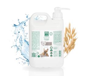 MENFORSAN Shampoo per Cani con Avena | Azione Addolcente e Lenitiva | Per Pelli Sensibili e Delicate | Avena 100% Naturale | Fragranza Dolce | 5L