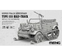 MENG German Pkw.K1 Kübelwagen Tipo 155 Half-Track