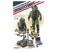 Meng HS003-1/35 USA esplosive Specializzati Ordnance Smaltimento e Robot