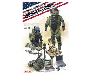Meng HS003-1/35 USA esplosive Specializzati Ordnance Smaltimento e Robot