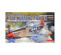 MENG LS-006 North American P-51D Mustang Fighter Kit Modello in plastica