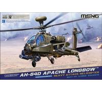 MENG QS-004 BOEING AH-64D APACHE LONGBOW HEAVY ATTACK ELICOTTERO 1/35