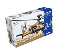 Modellino Elicottero Ah-64d Saraf Con Personaggi MENG qs-005s 1:3 5